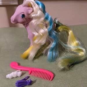 Vintage 1989 My Little Pony Brush 'n Grow Curly Locks
